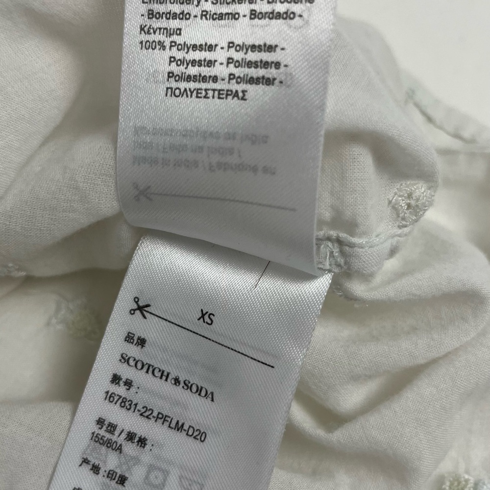 Scotch & Soda White Blouse - Picture 7 of 7